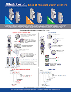 Miniature Circuit Breakers Compared