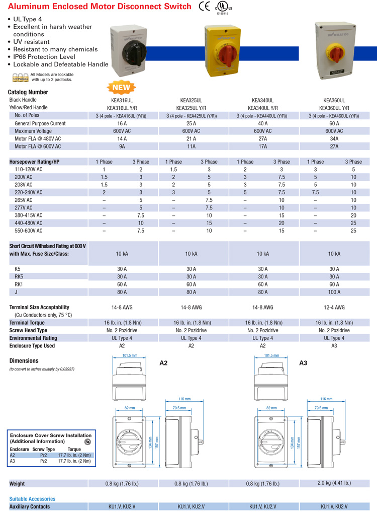 Altech L Series Circuit Breakers