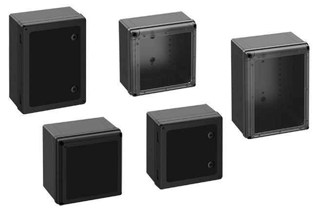 GEOS black enclosures