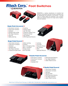 Altech Foot Switches